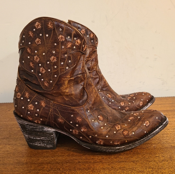 Old Gringo Byroni Ankle Boots Size 7 - Picture 2 of 7